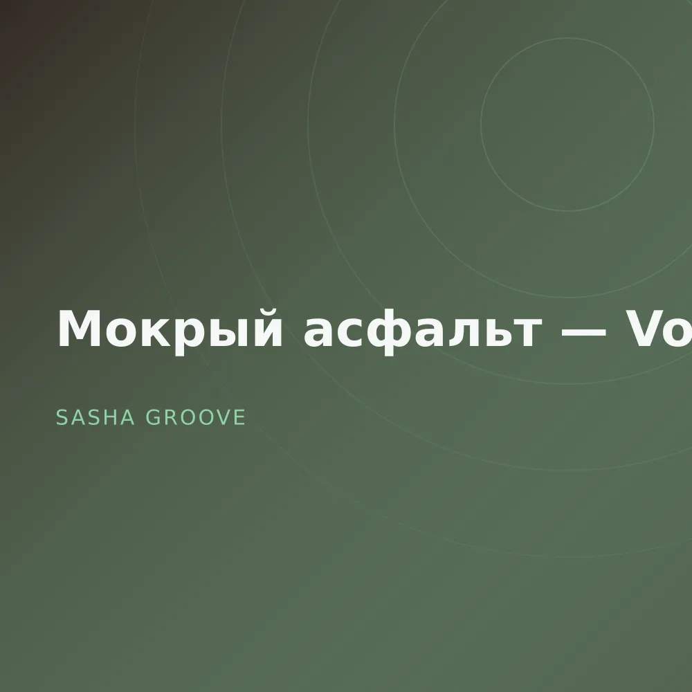Мокрый асфальт — Vol. 3