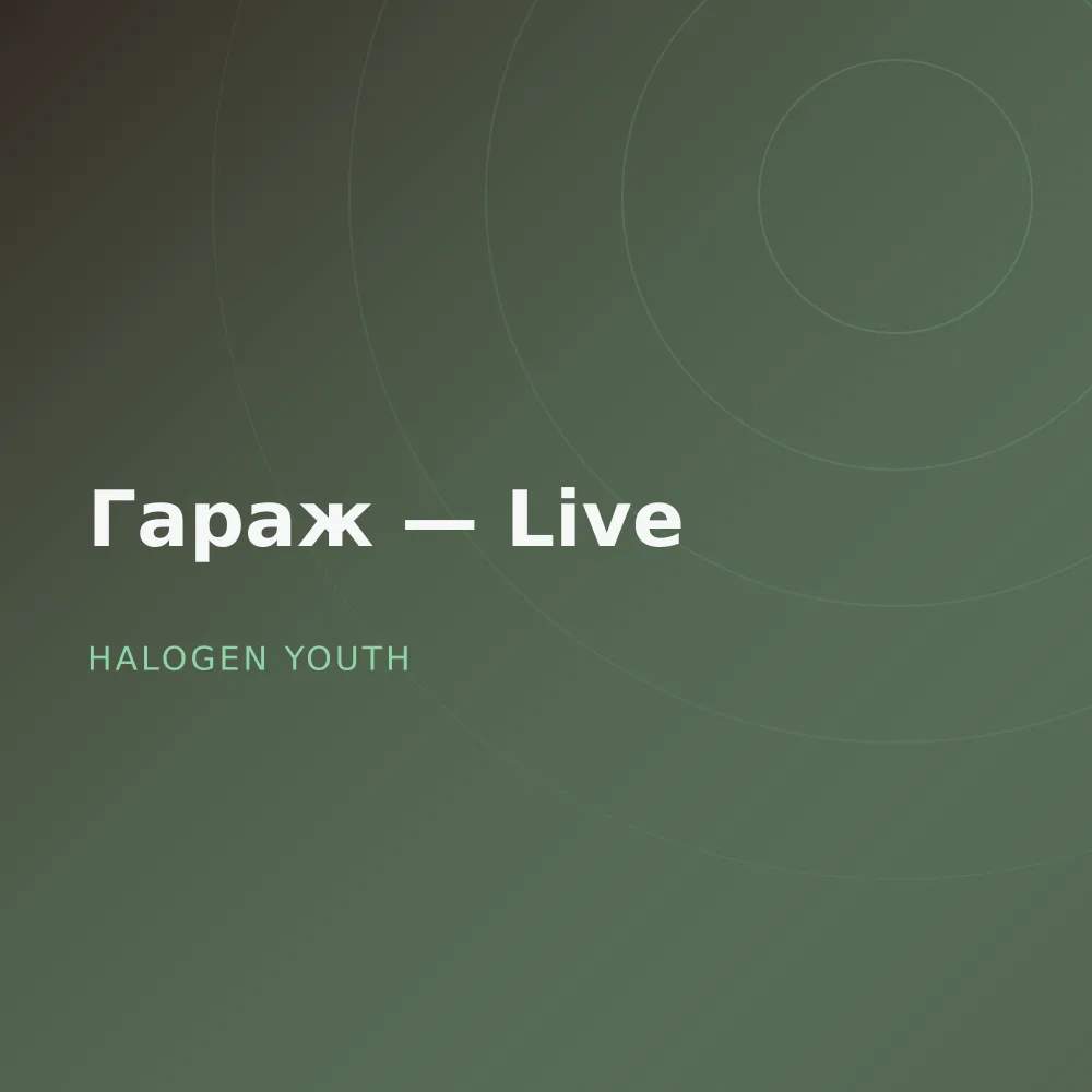 Гараж — Live