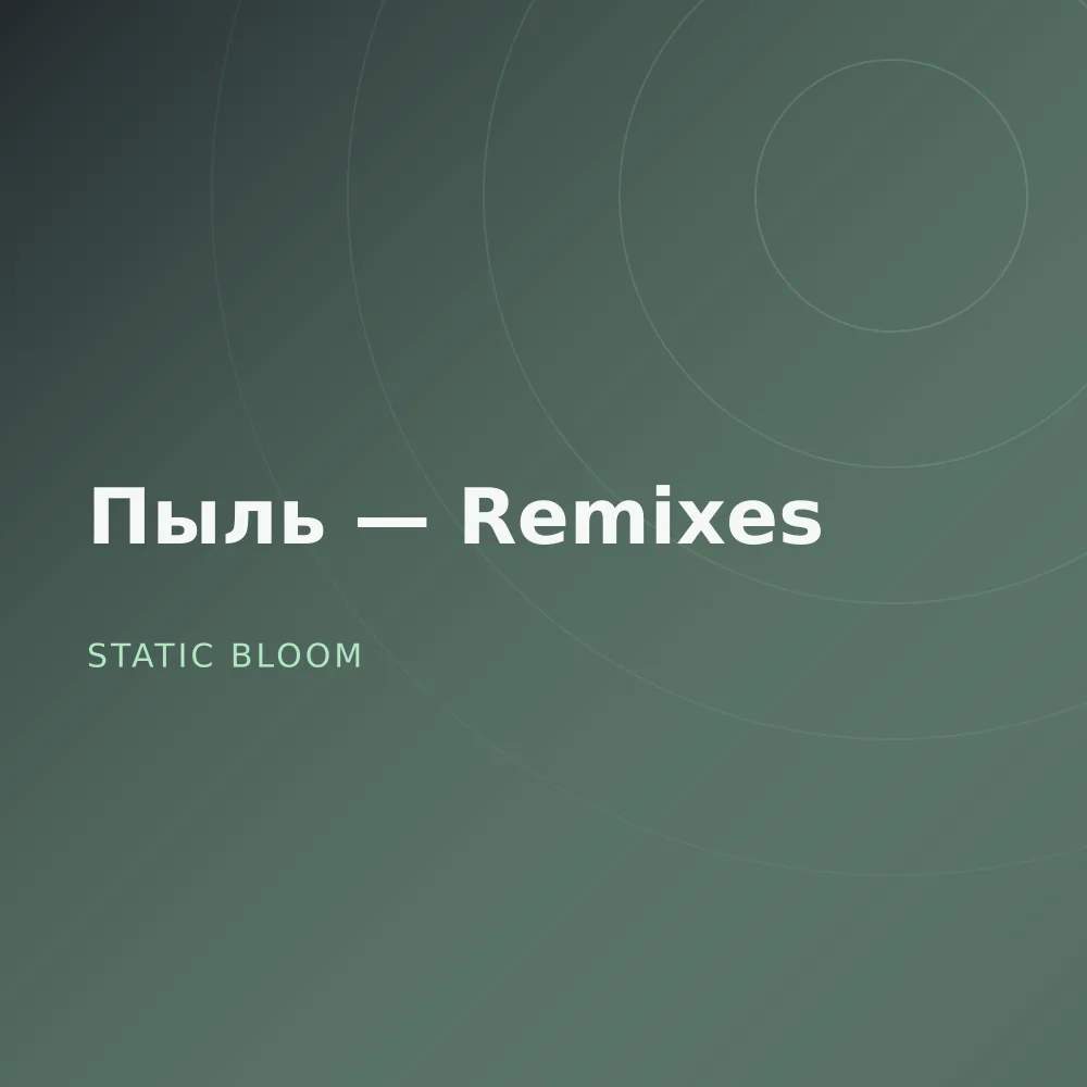 Пыль — Remixes