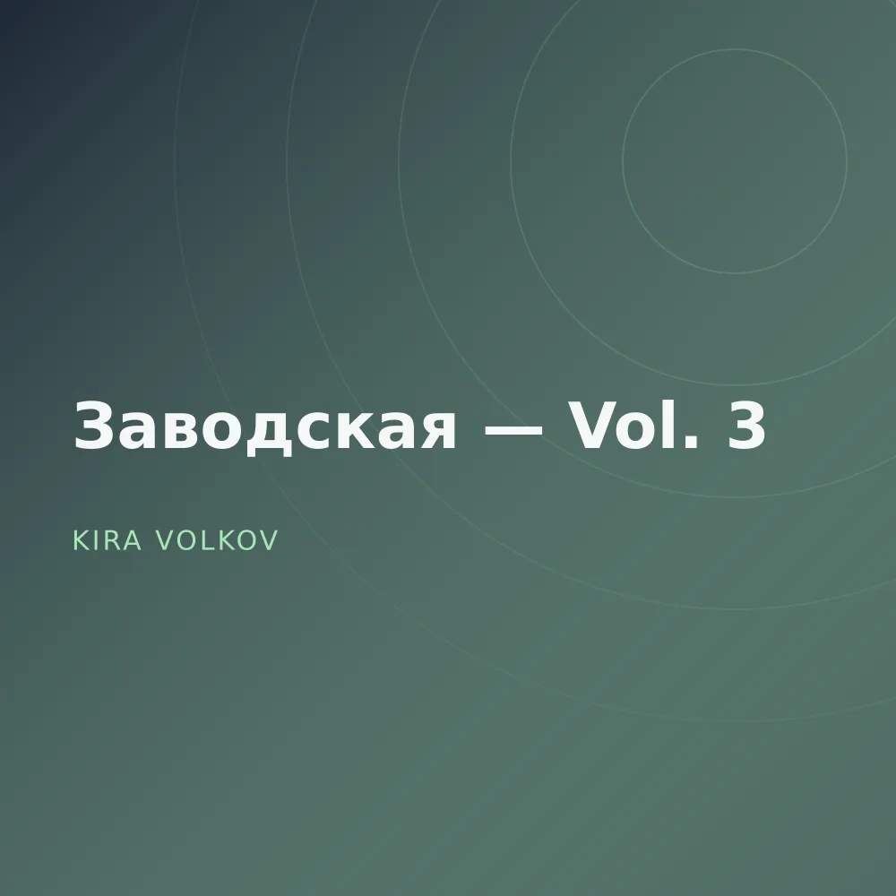 Заводская — Vol. 3
