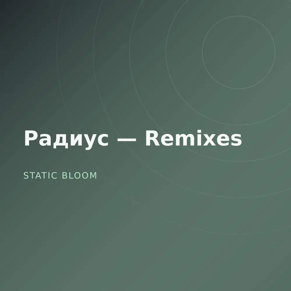 Радиус — Remixes