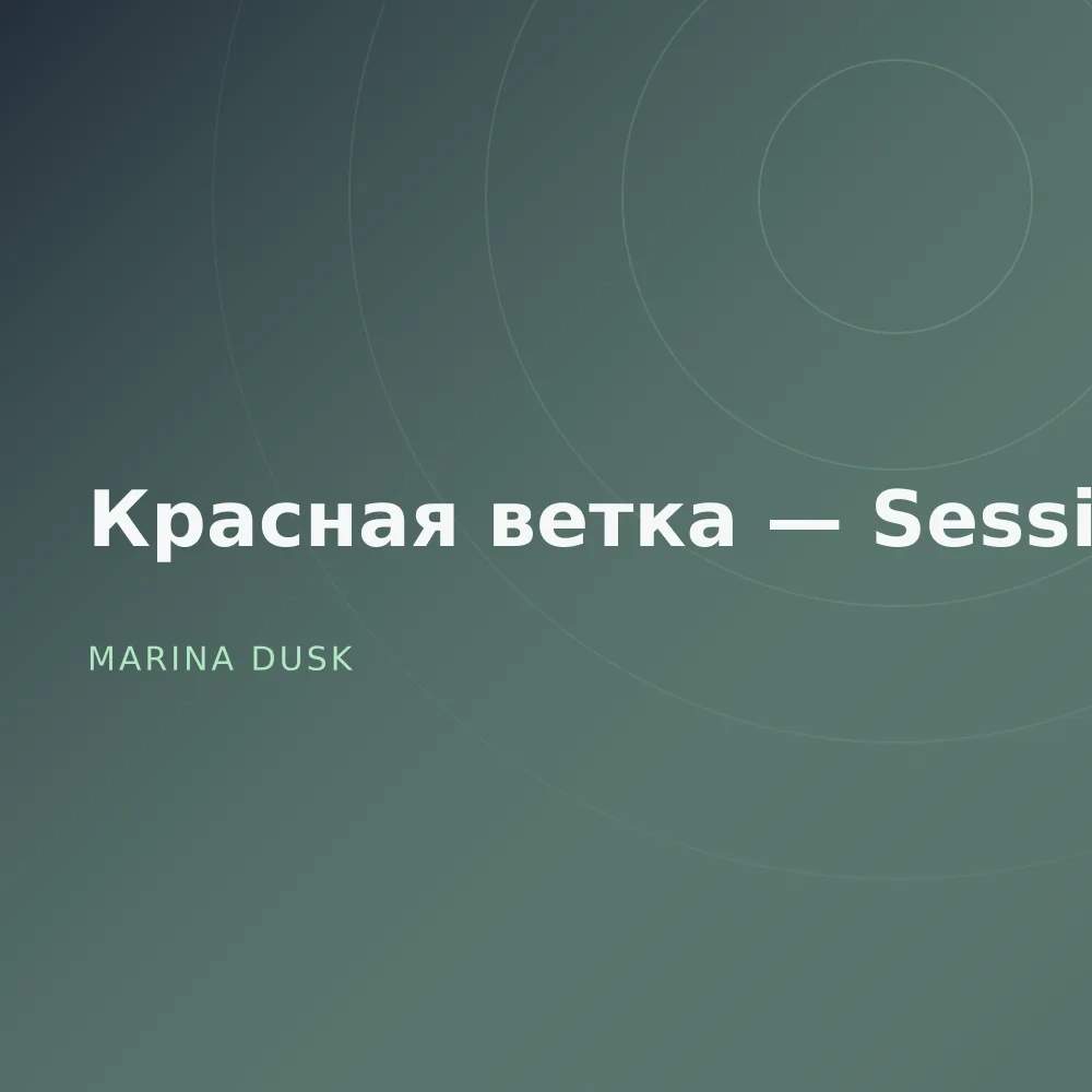 Красная ветка — Sessions