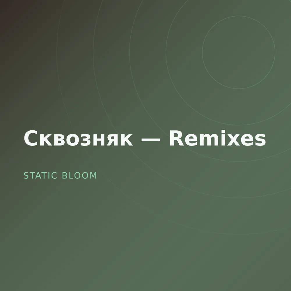 Сквозняк — Remixes