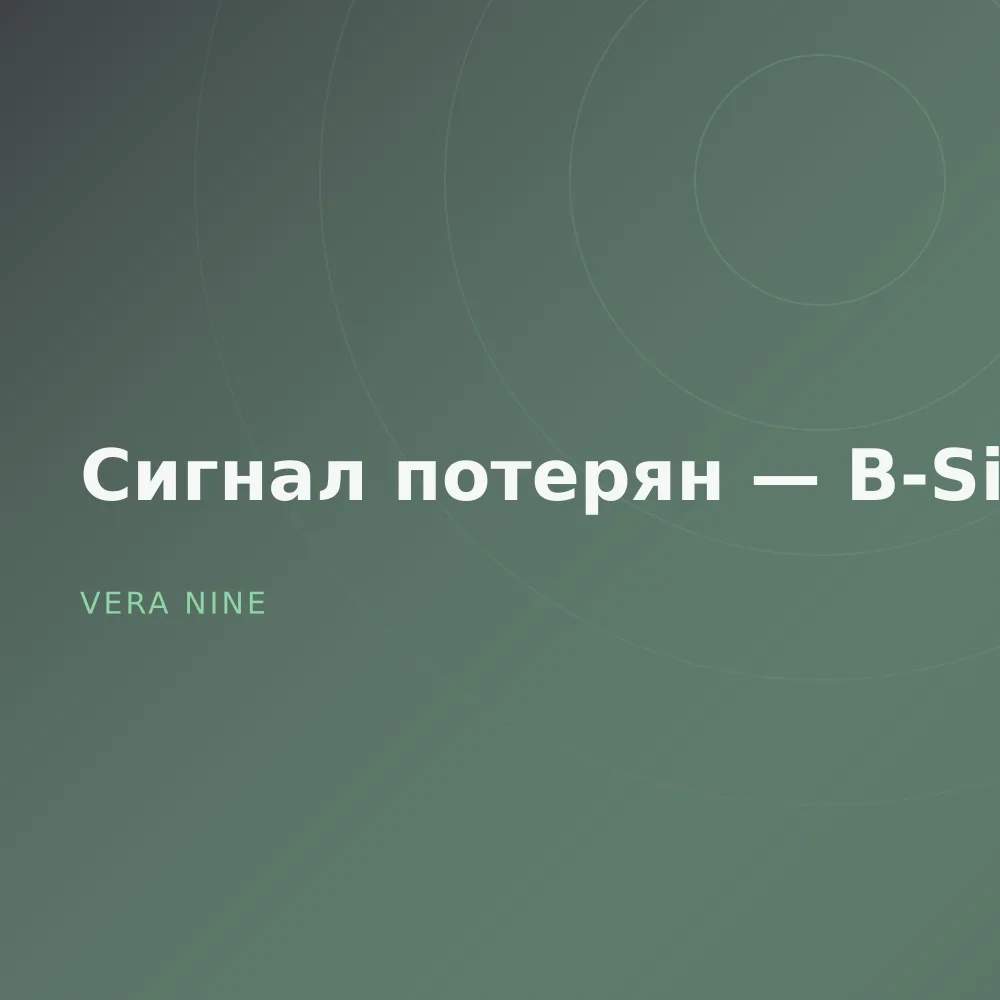 Сигнал потерян — B-Sides