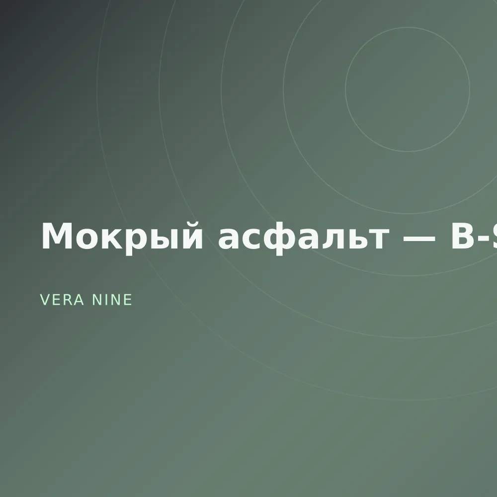 Мокрый асфальт — B-Sides