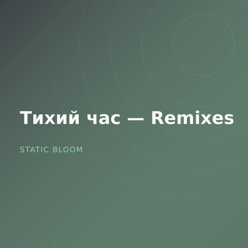 Тихий час — Remixes