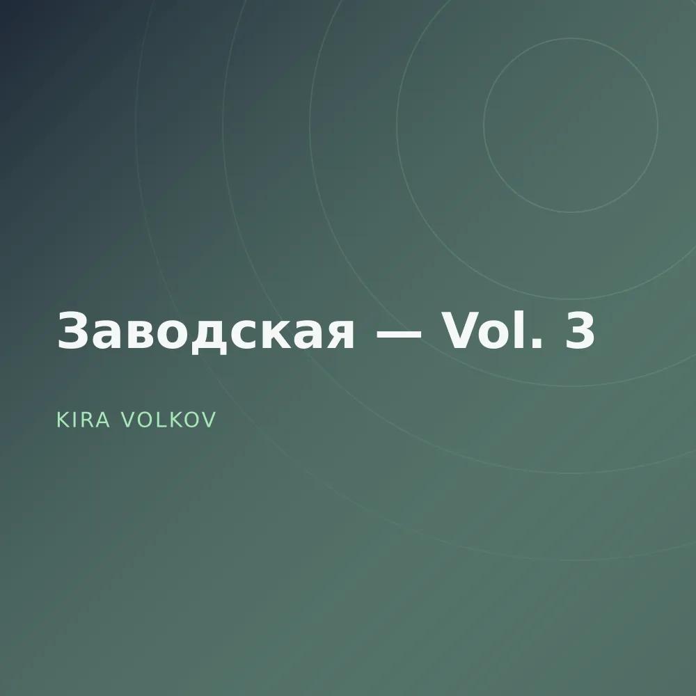 Заводская — Vol. 3