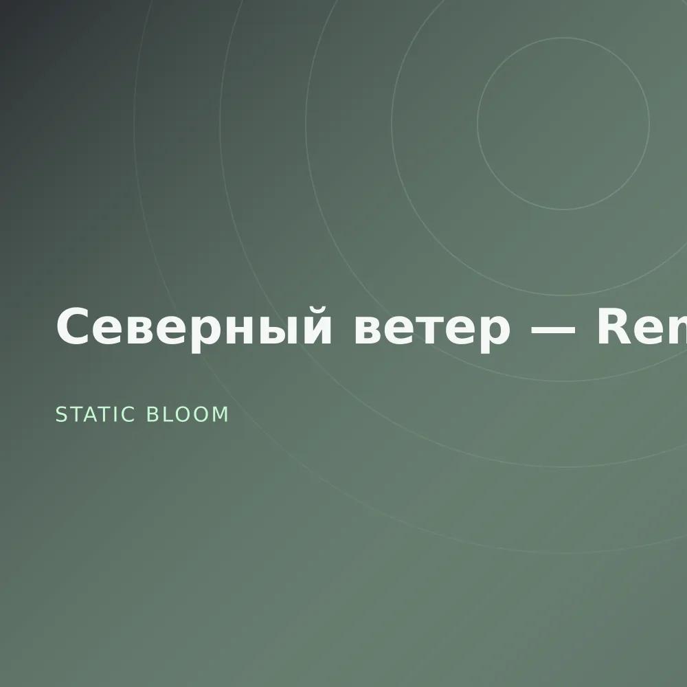 Северный ветер — Remixes