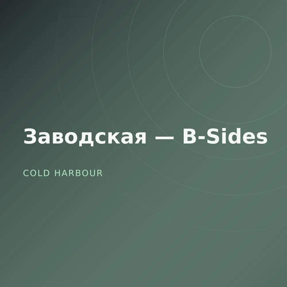 Заводская — B-Sides