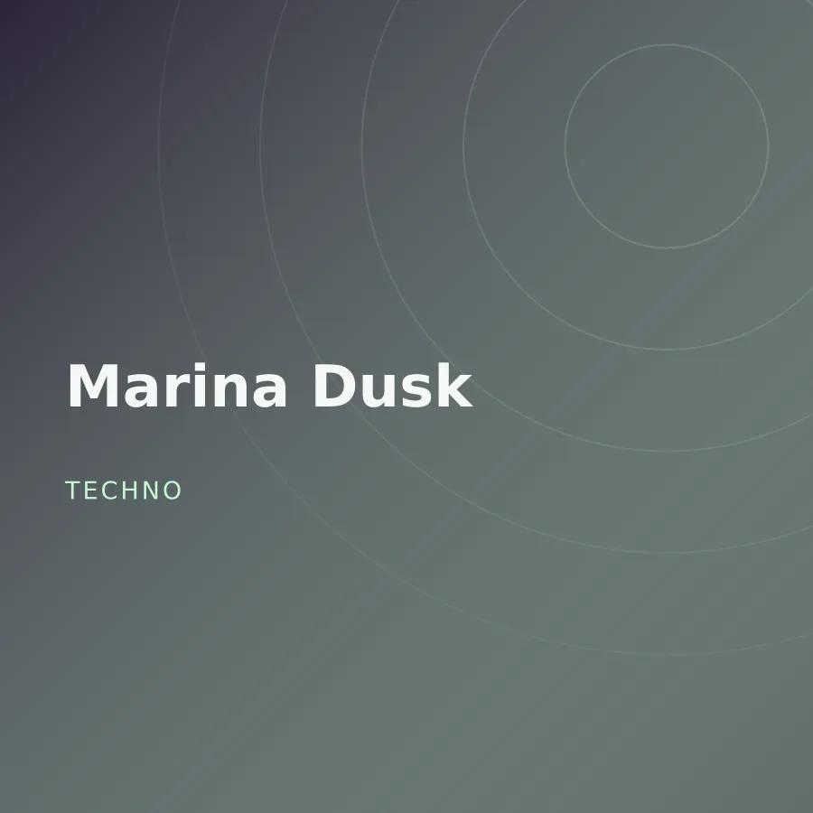 Marina Dusk