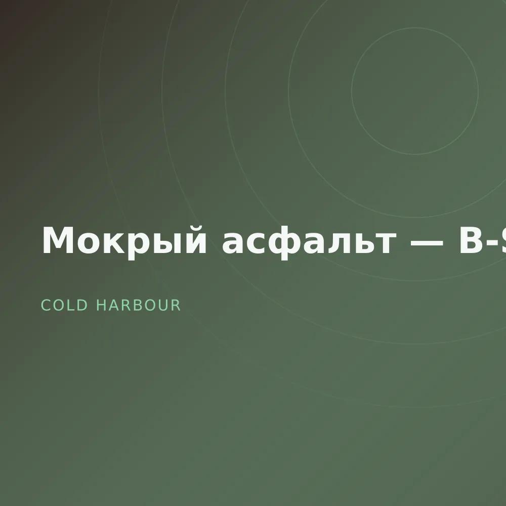 Мокрый асфальт — B-Sides