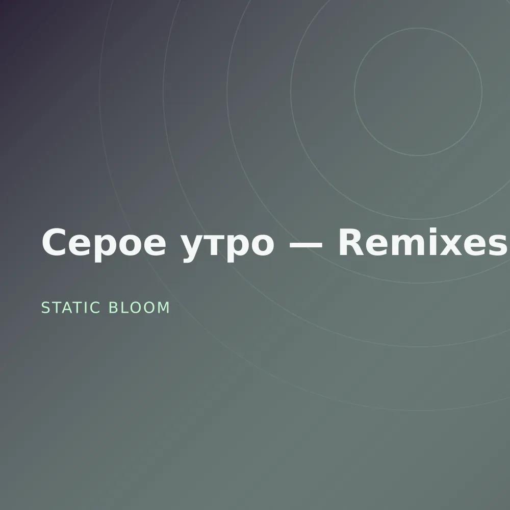 Серое утро — Remixes