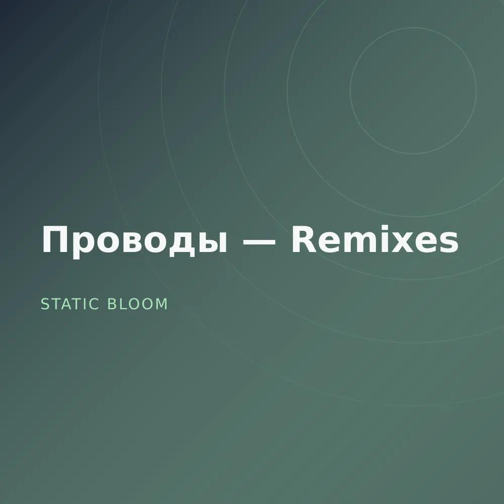 Проводы — Remixes